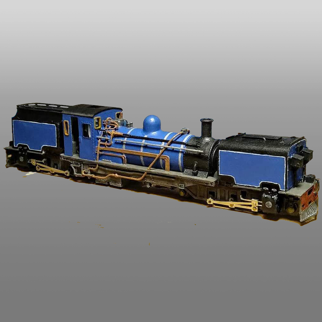 009 Narrow Gauge NGG16 Garratt Locomotive 3D Printed Body – Michael T 3D